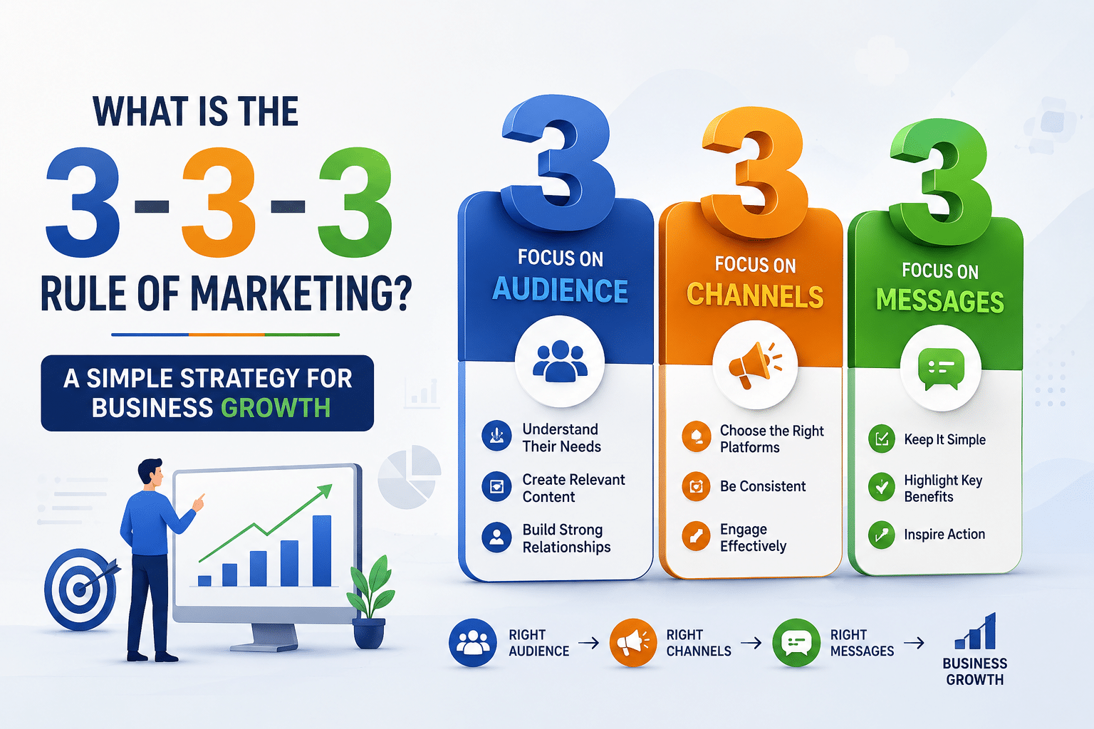 What is the 3-3-3 Rule of Marketing? A Simple Strategy for Business Growth