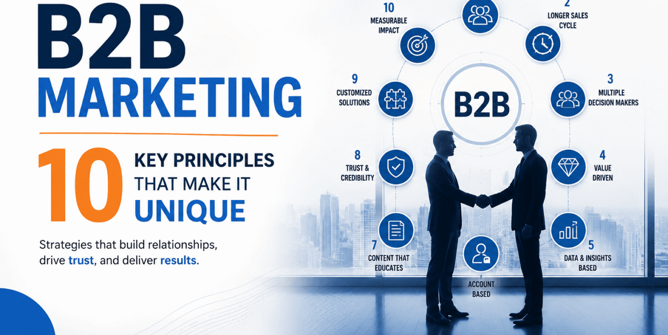 B2B Marketing: 10 Key Principles That Make It Unique