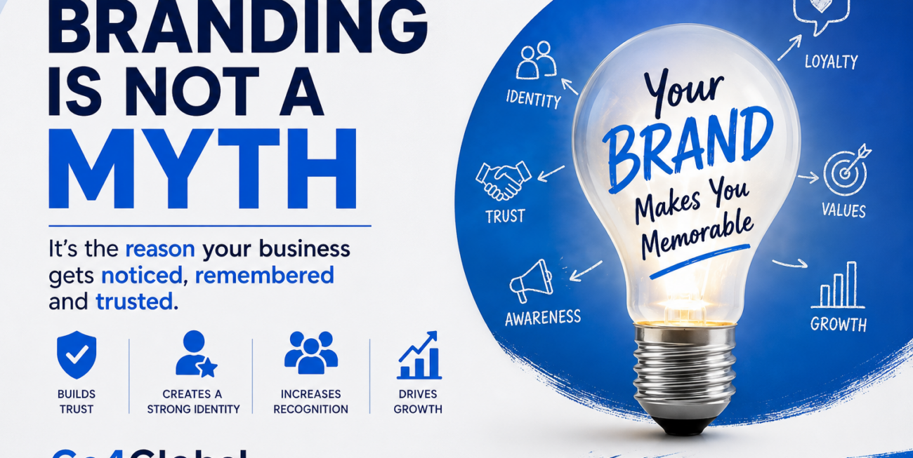 Branding Is Not a Myth: Why Every Business Needs a Strong Brand